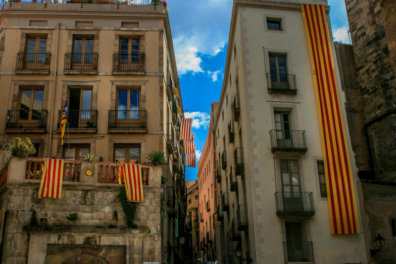Catalonia Banners and Flags