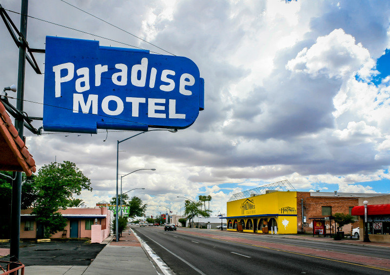 1940 era motel in Tucson