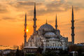 Blue Mosque at Sunset