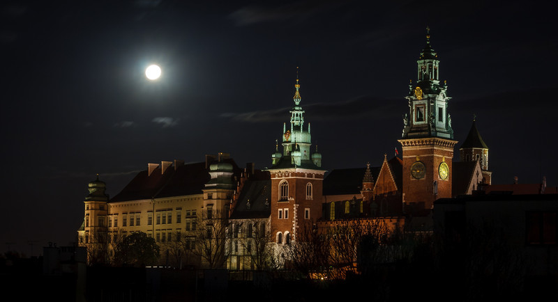 Moonlit Night at the Castle