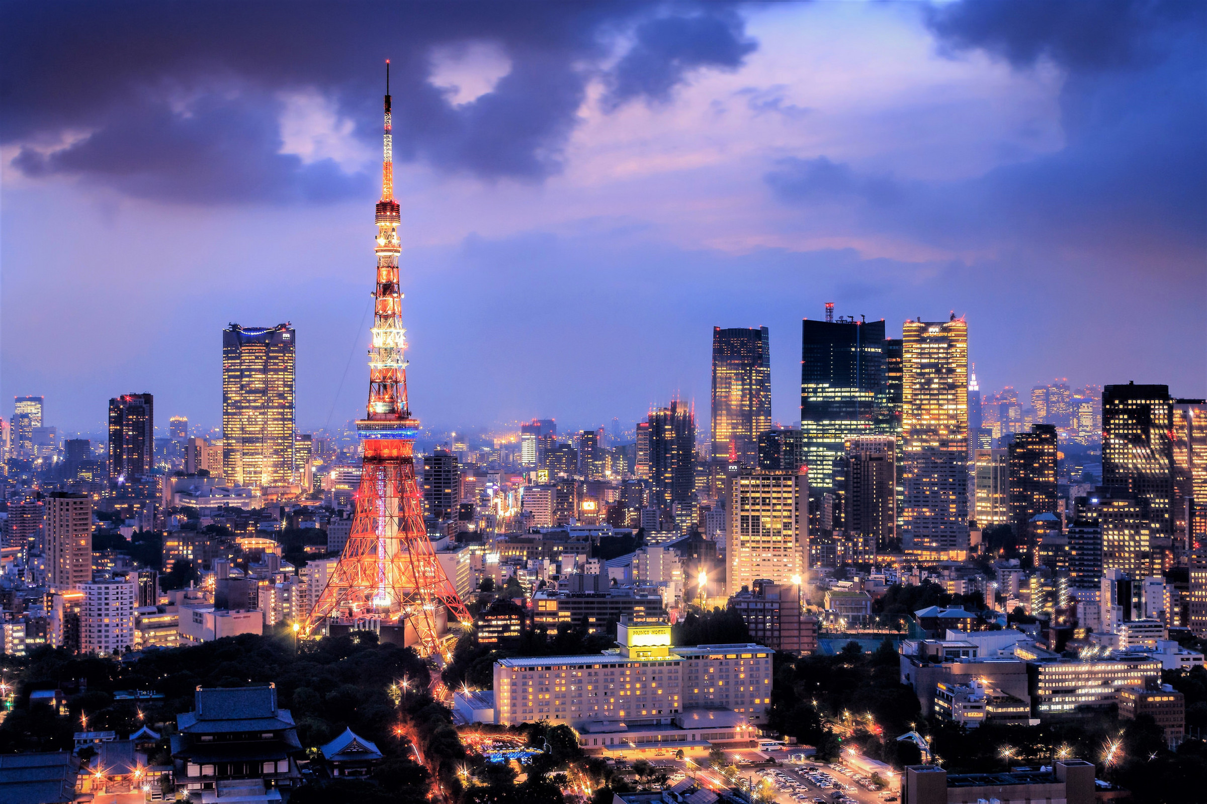 Tokyo Tower, Tokyo, Japan, City Wallpapers HD / Desktop and Mobile Backgrounds