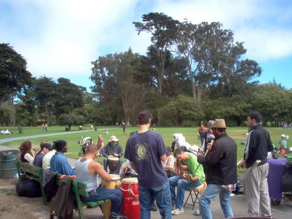 The Drummers at The Golden Gate Park