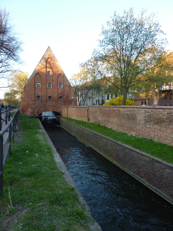 a 600 year old mill in Gdansk