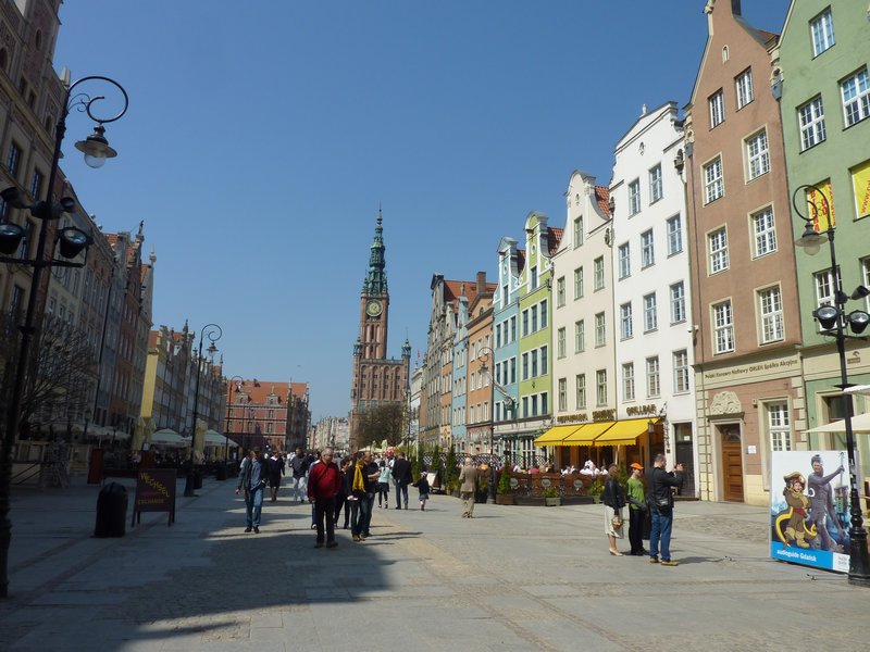 Wandering the streets of Gdansk