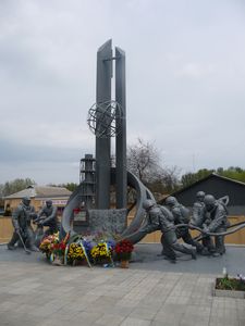 A monument to the firefighters