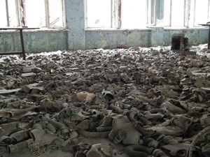 Leftover gasmasks from the military