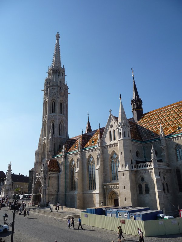 The Cathedral inside the Palace area in Pest