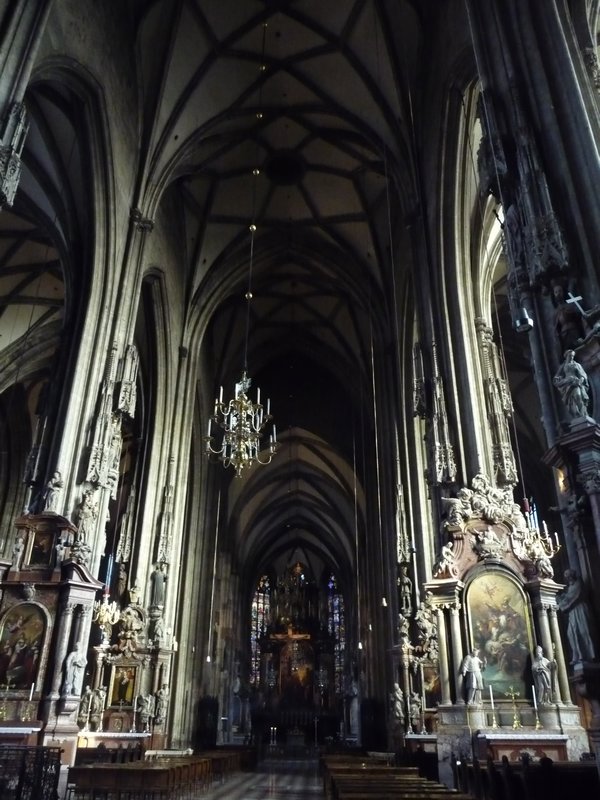 Inside St Stephen's Cathedral