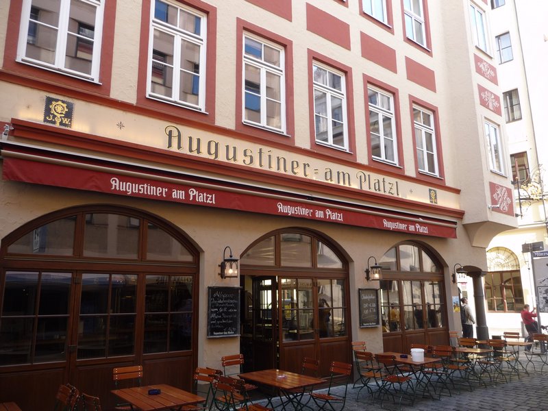 A more traditional Augustiner drinking hole