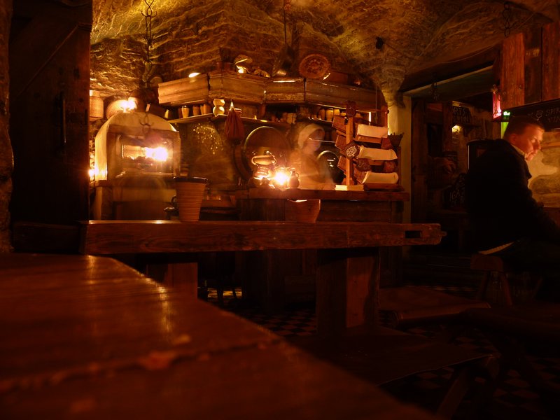 Inside the Medieval Tavern
