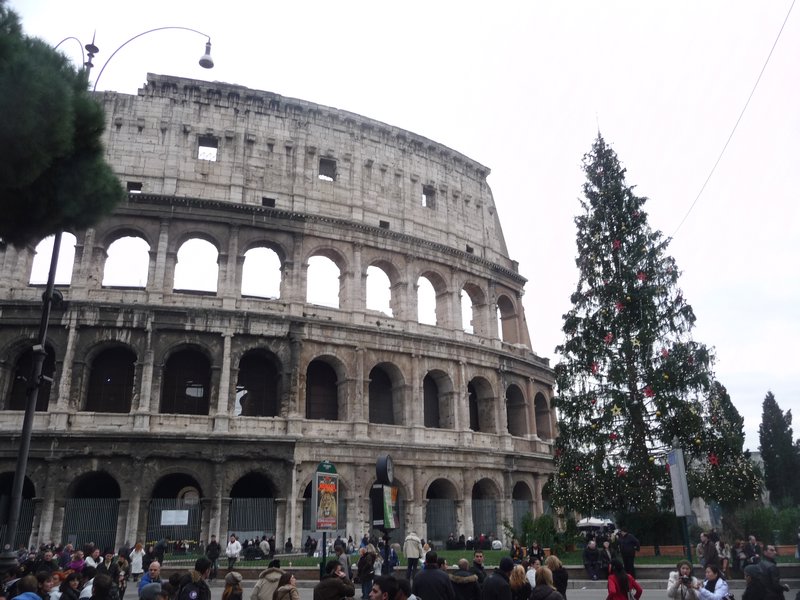 A Festive Colosseum