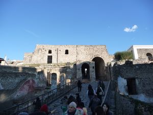 The (Modern) Entrance to Pompeii