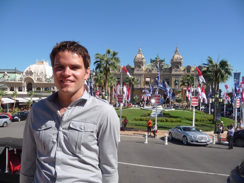 In Front of Monte Carlo Casino