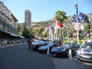 The Amazing Cars at the Monte Carlo Casino