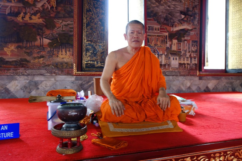 The Monk who Blessed Me at Wat Po
