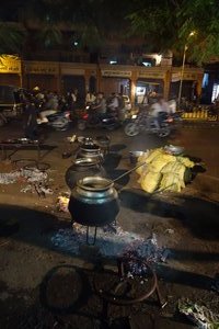 Eid Dinner Being Cooked on the Streets