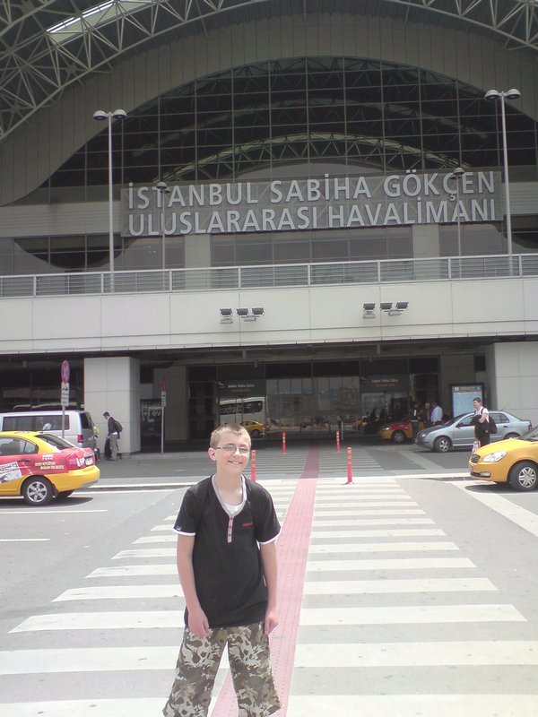 joe at istanbul airport