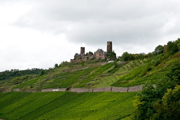 twin towered Burg Thurant