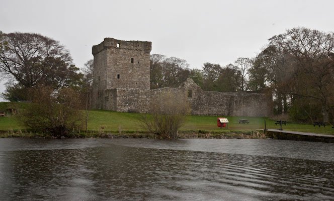 Loch Levan castle