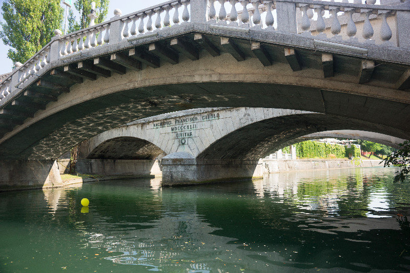 Ljubljana triple bridges