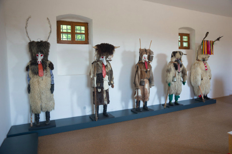 part of mask collection, Ptuj Castle