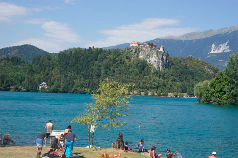 castle Lake Bled