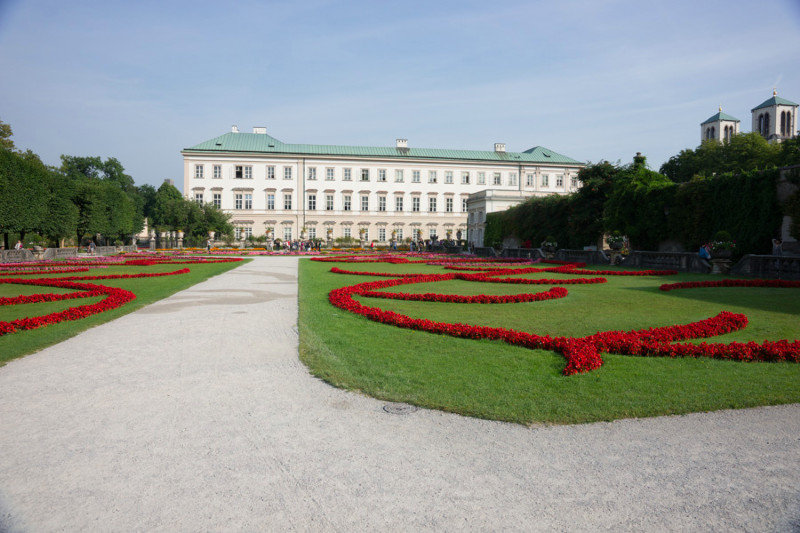 Palace & Mirabell gardens