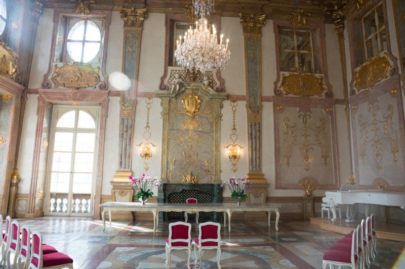 Palace wedding chamber