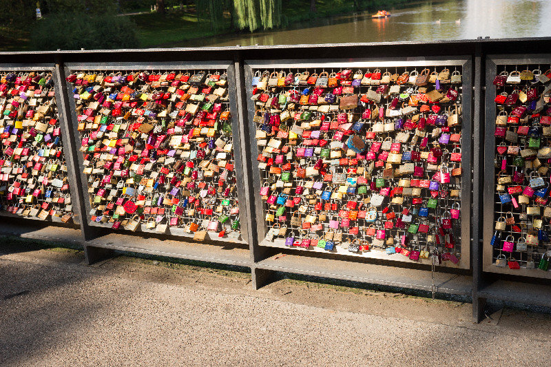 Heilbronn, Germany, Love Locks
