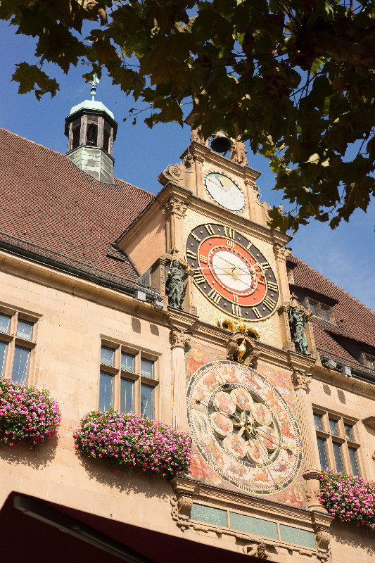 Heilbronn, Germany,the Decorative Astronomic Clock