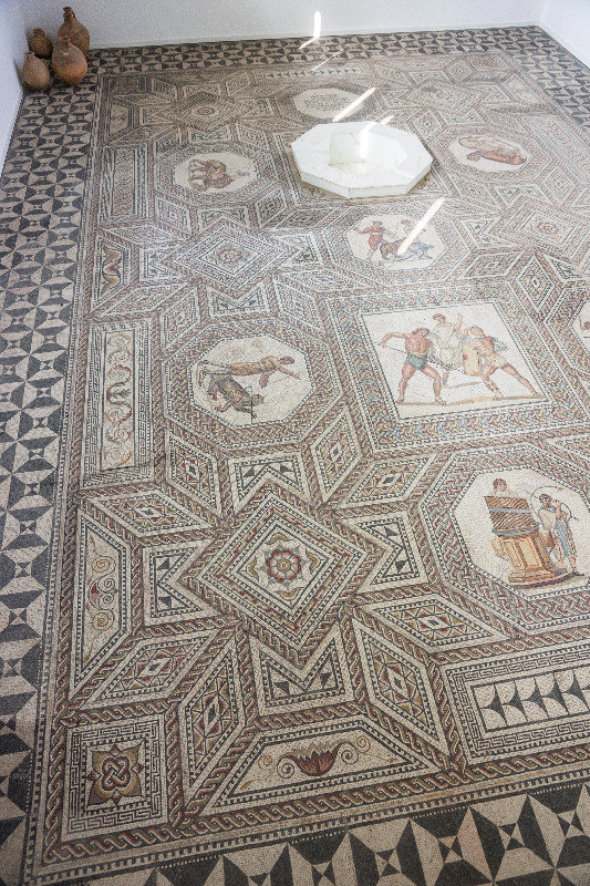 Roman mosaic,Nennig