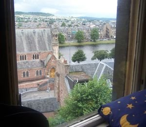 View Outside Inverness Hostel