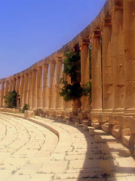 Columns at Jerash