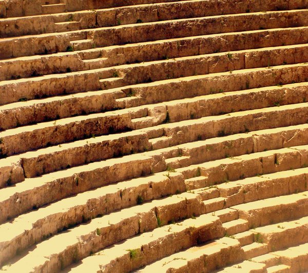 Roman Theatre Steps at Jerash