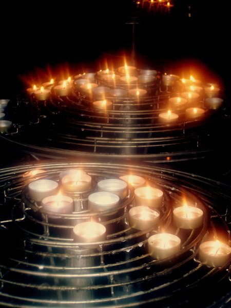 Votive Candles, Notre Dame Cathedral