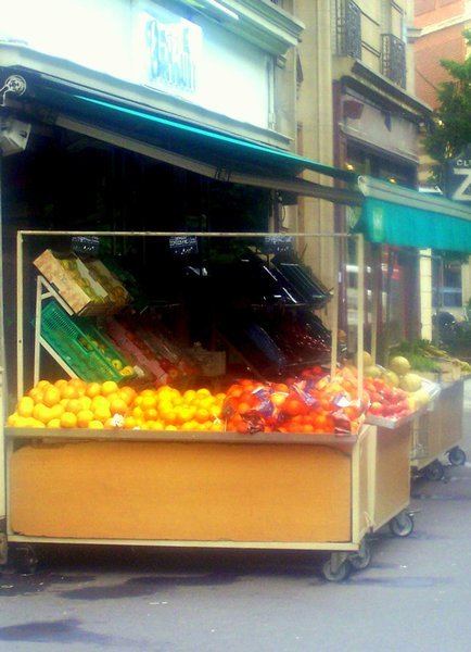Fruit Stand, Paris