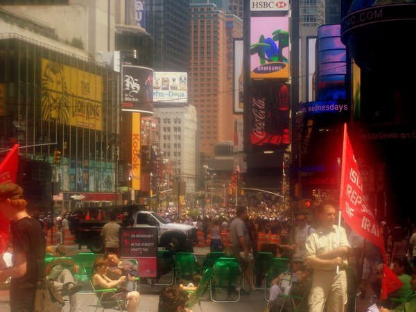 The Insanity of Times Square