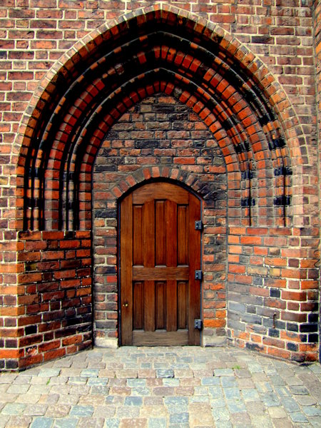 church doorway, CPH.