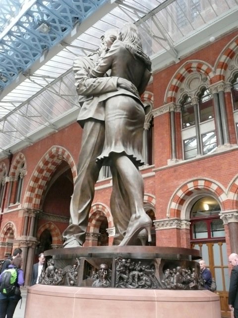 St Pancras Station London