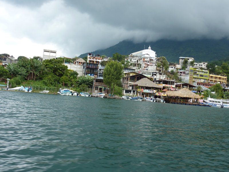 San Pedro on the shore of Lake Atitlan