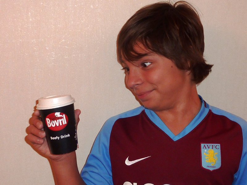 My Nephew Expresses His Opinion of Bovril
