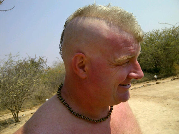 Himba Haircut!