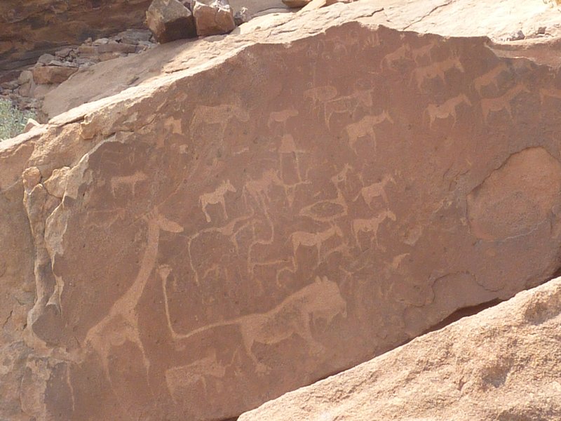 Ancient Rock Art at Twyfelfontaine
