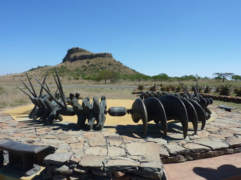 Isandlwana - Zulu war memorial 