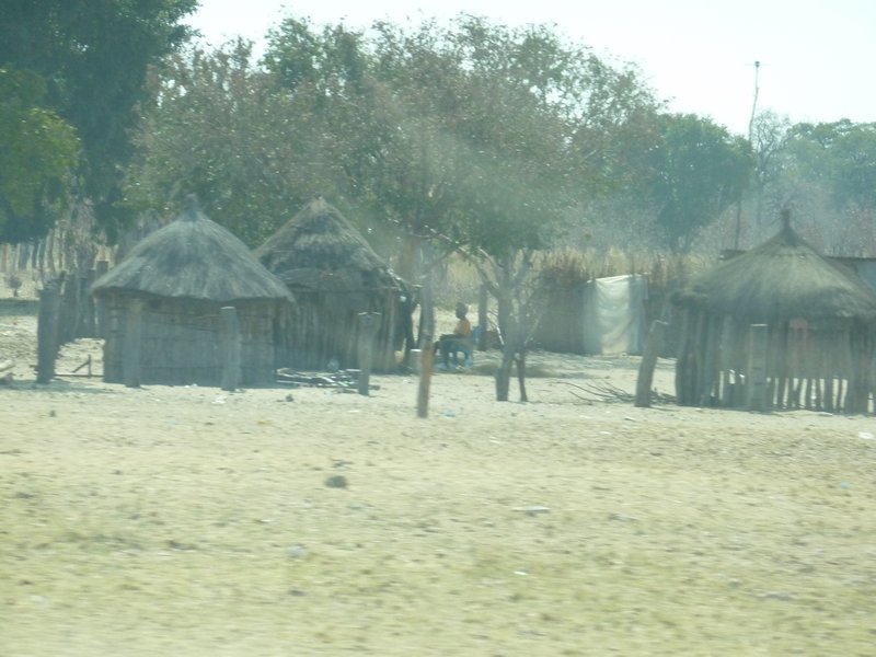 Typical Local Housing - Northern Namibia