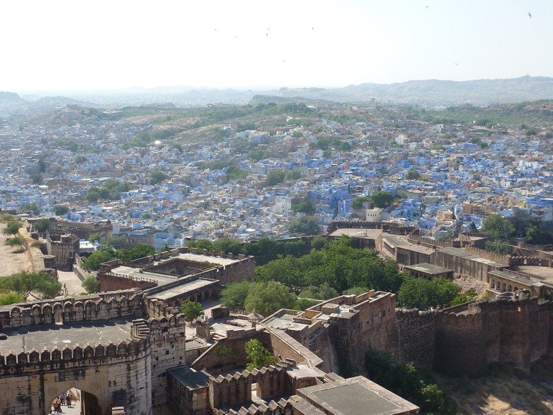 View of Jodphur from Fort