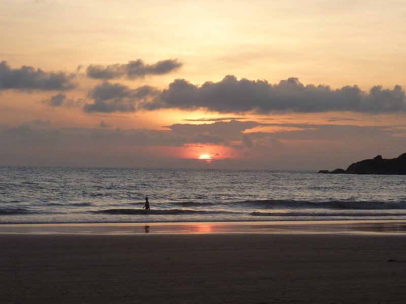 Our Last Sunset at Palolem Beach