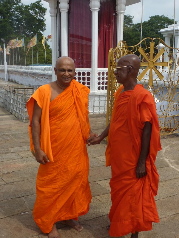 Monks at Anuradhapura
