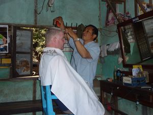 Another country, another haircut