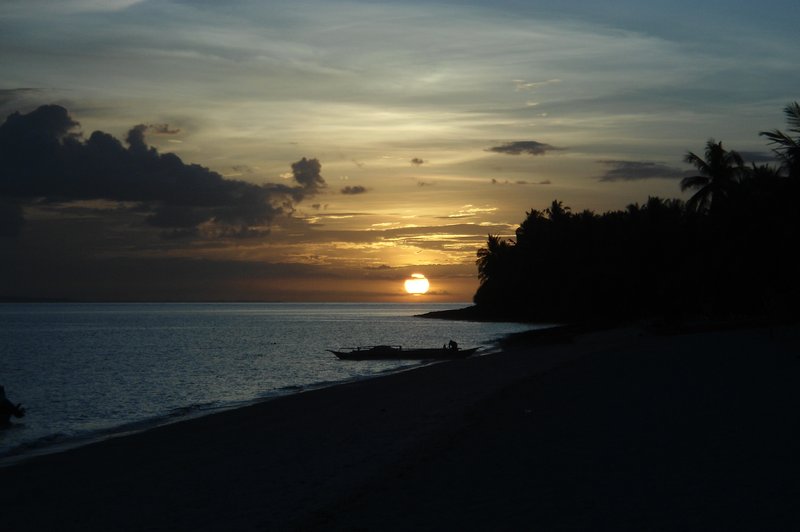 Sunset over Calangaman Island